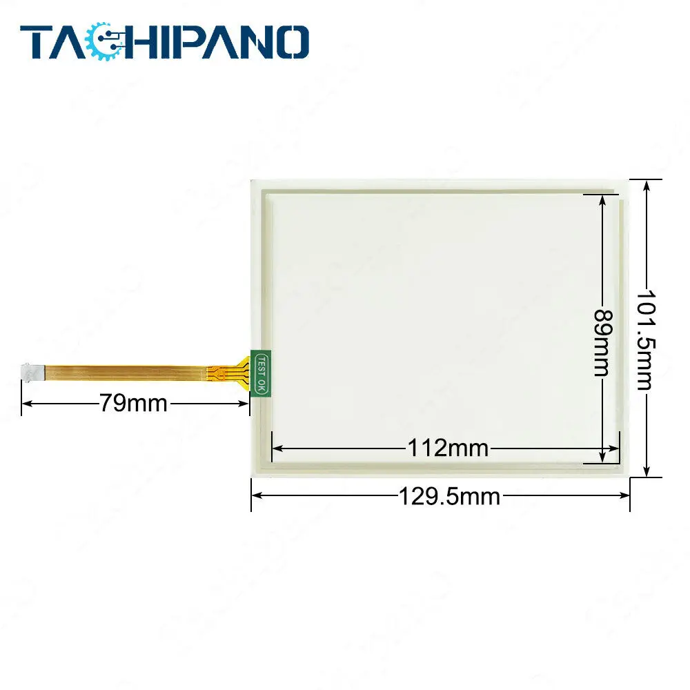 Touch screen panel glass for PN-315032 10576-2-012 91-10675-00B A91-10675-00B