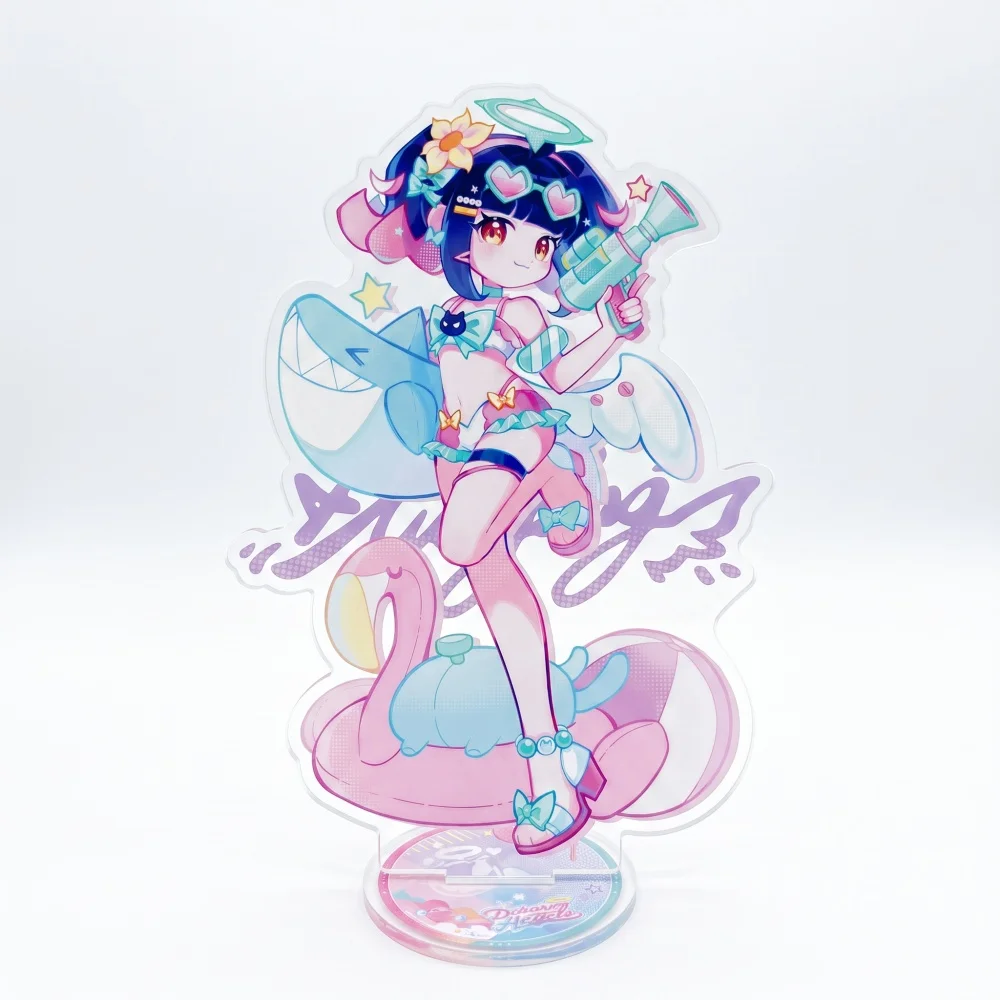 Zenless Zone Zero Sunna Suriell Aria 15cm Acrylic Stand Double Sided Desktop Ornament Keychain Collectible Gi Angels of Delusion