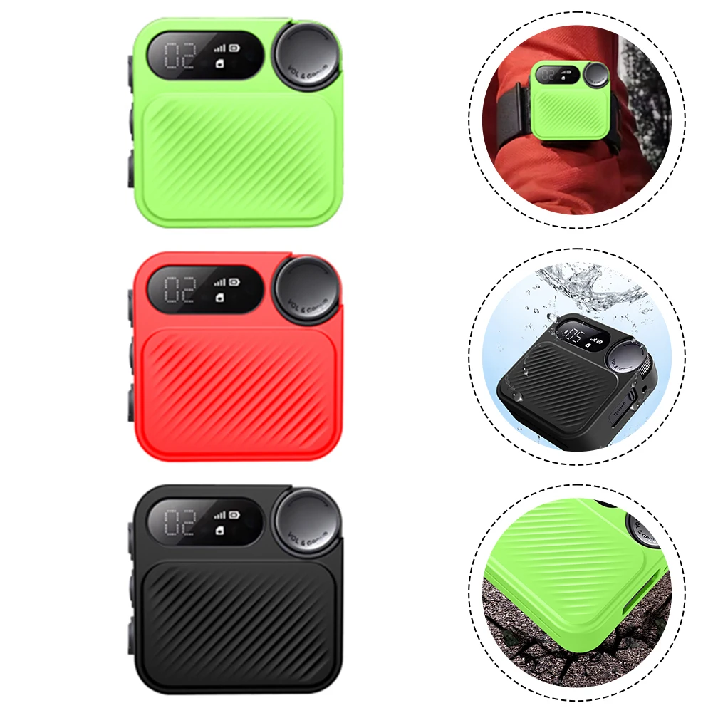 Sports Walkie-Talkie Protective Cover Silicone Cover Anti Drop Protective Shell Protection Case For Xiaomi Sports Walkie-Talkie