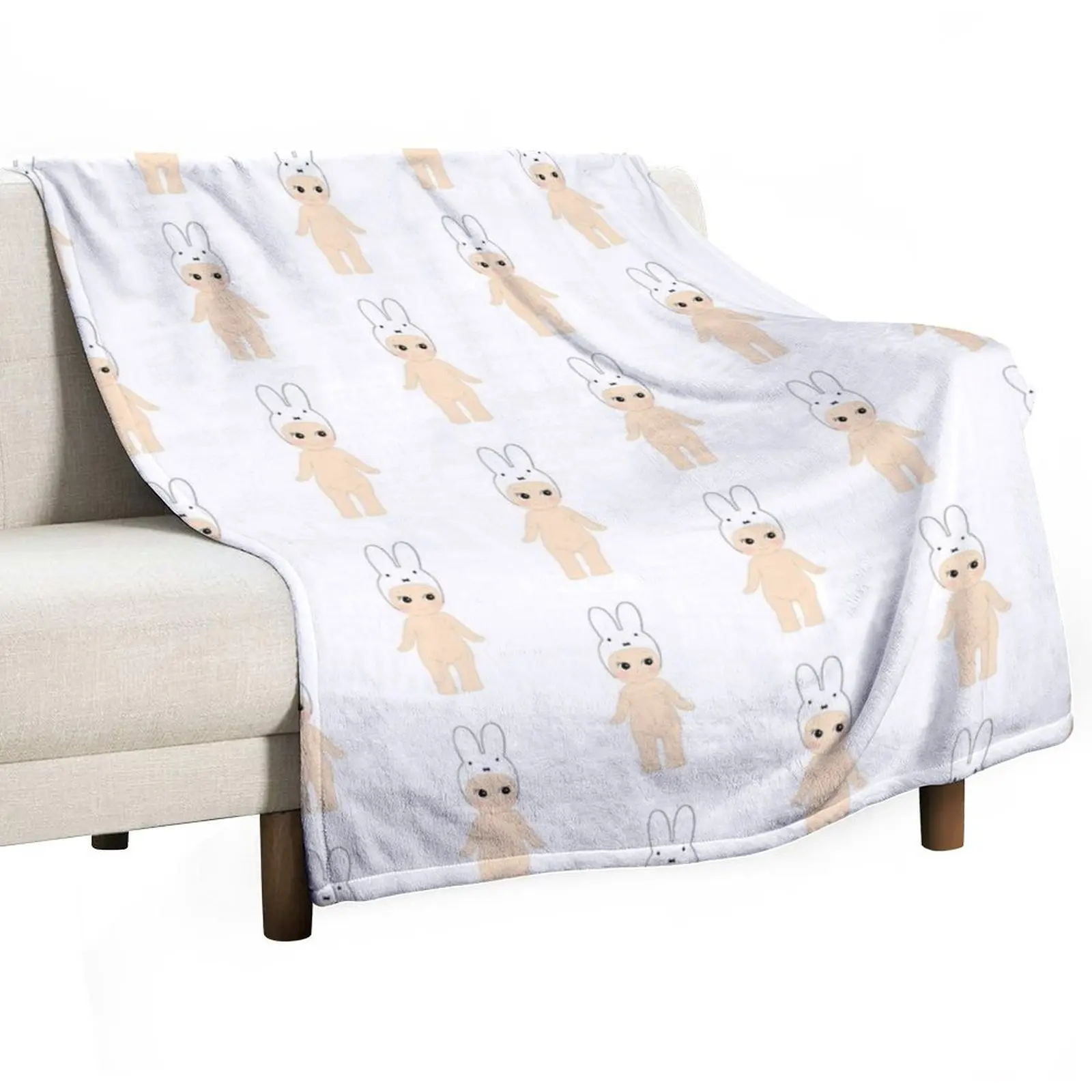 Sonny Angel Bunny Baby Throw Blanket heavy to sleep Decorative Throw Stuffeds Hairys Blankets