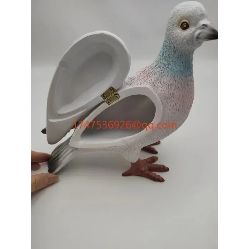 Pigeon clutch bag creative fun casual versatile bag home decoration ornament