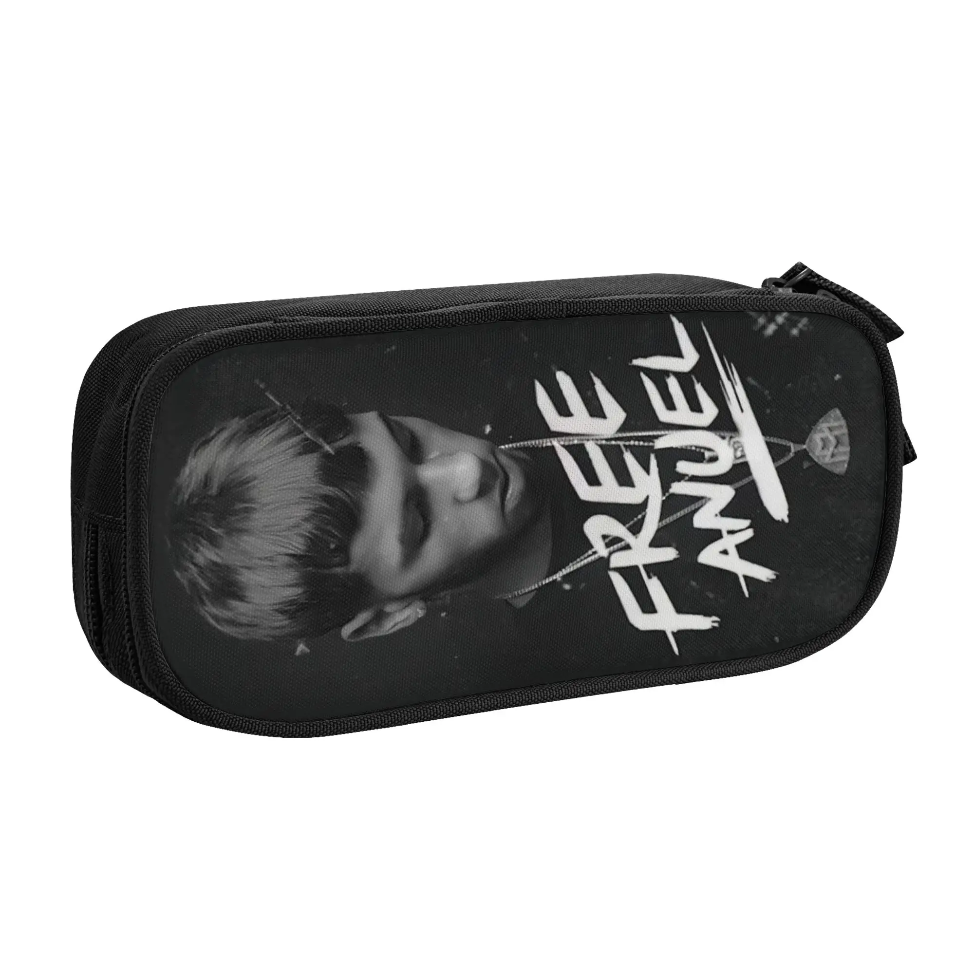 Korean Anuel AA Puerto Rican Rapper And Singer MIRAME  Pencil Cases for Boys Girls  Large Capacity Pen Box Bag Stationery