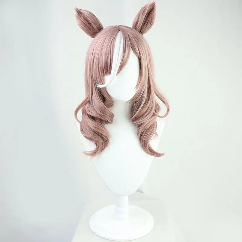 In Voorraad Matikanetannhauser Cosplay Pruik Game Uma Musumee Pretty Derbyy Cosplay Staart Synthetisch Haar Hittebestendige Vezel Pruiken