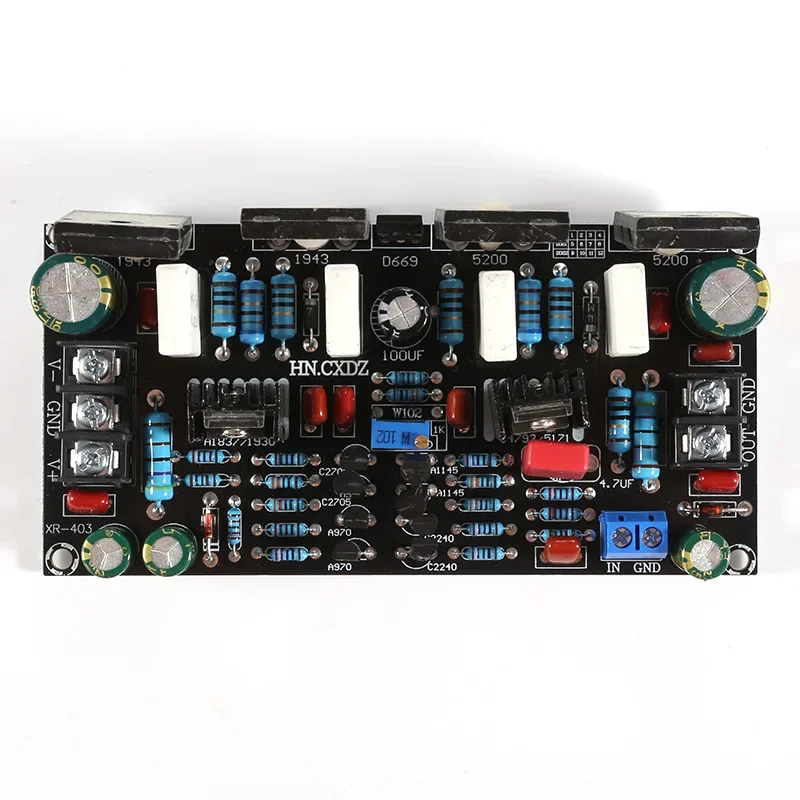 Mono200WAmplifier Board 1943 5200 Toshiba Tube Post-Level Amplifier Board