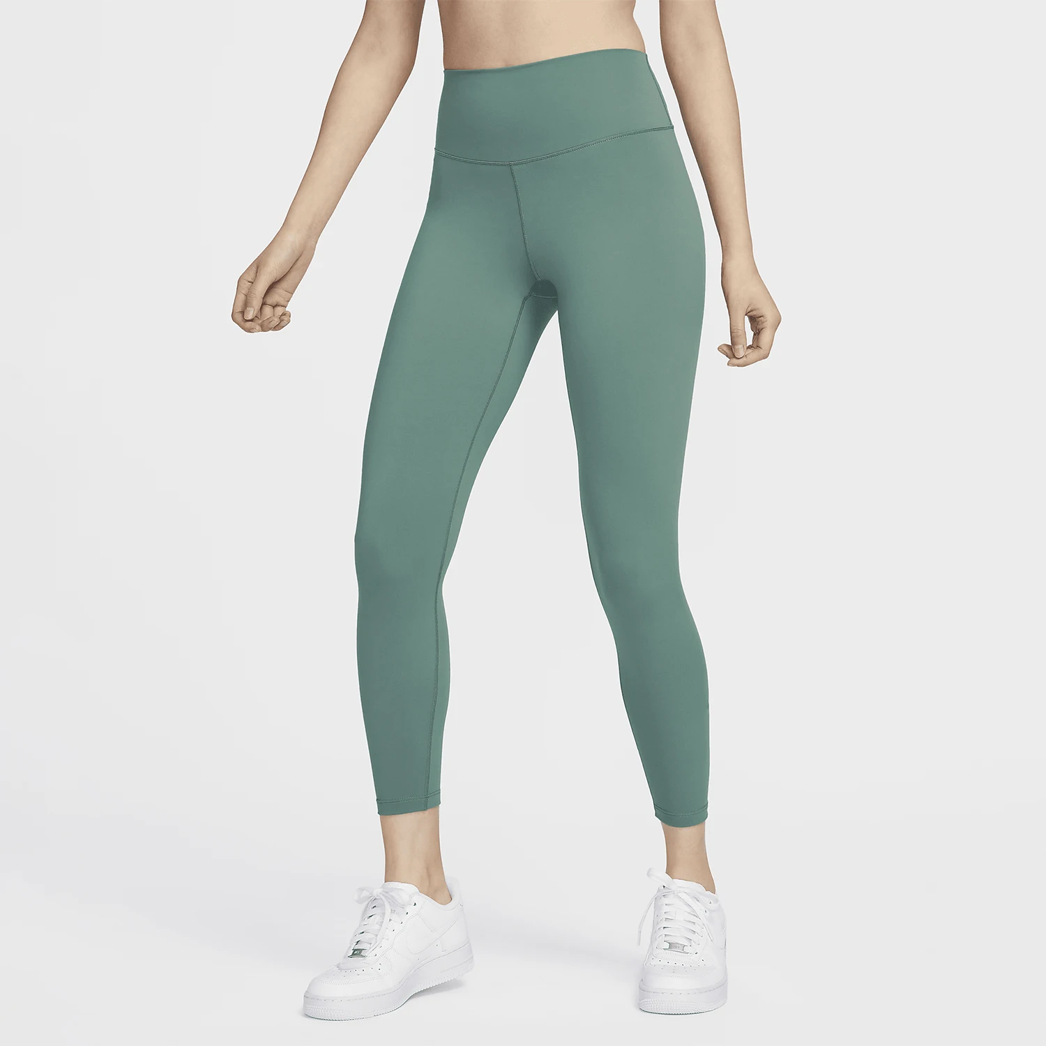 

Оригинальные женские тренировочные тайтсы Nike One с высокой талией, быстросохнущие, FN3233-361