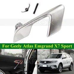 CAPQX Car Interior Door Handle For Geely Atlas Boyue Emgrand X7 Sport Inner Door Handle Armrest