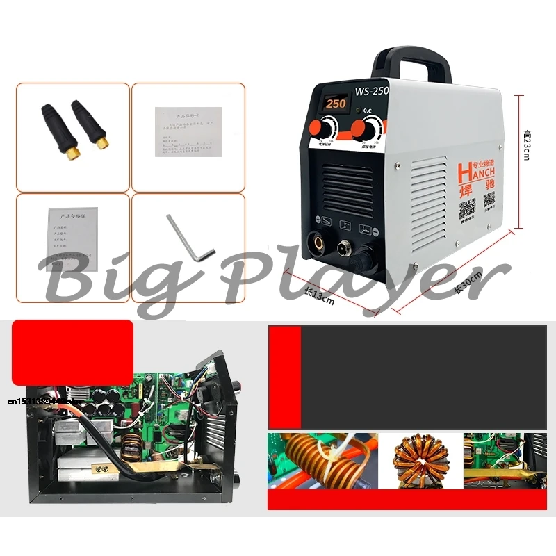 

argon arc welding machine stainless steel 220v household 250a high power argon arc welding dual-us