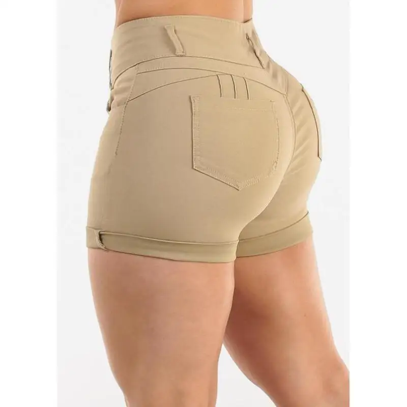 กางเกงลำลองผู้ชายเอวสูง ยืดหยุ่นพิเศษ ยกกระชับสะโพก ความยาวครึ่งน่อง ผลิตจากวัสดุ PVC สำหรับผู้ชายวัยกลางคน