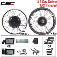 CSC Electric bicycle kit 36V 250W 350W 500W Electric bike Conversion Kit 48V 1000W 1500W ebike conversion kit MTX Wheel motor