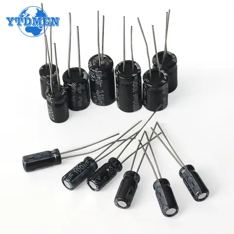 10 st 275VAC polypropylenfilmkondensatorer x2 0,01 0,1 0,15 0,022 0,22 0,33 0,47 0,56 0,68 1,2uF 104K 1uF korrektionskondensator 8 best sales kondensatorbank - №4