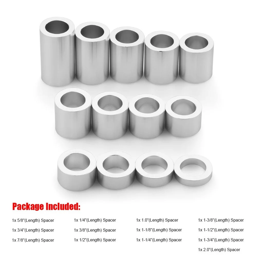 For Wheel Installation 3 4 Motorcycle Wheel Spacers Wheel Alignment Spacer Kit Precision Cnc Machined Reduces Wheel Vibration