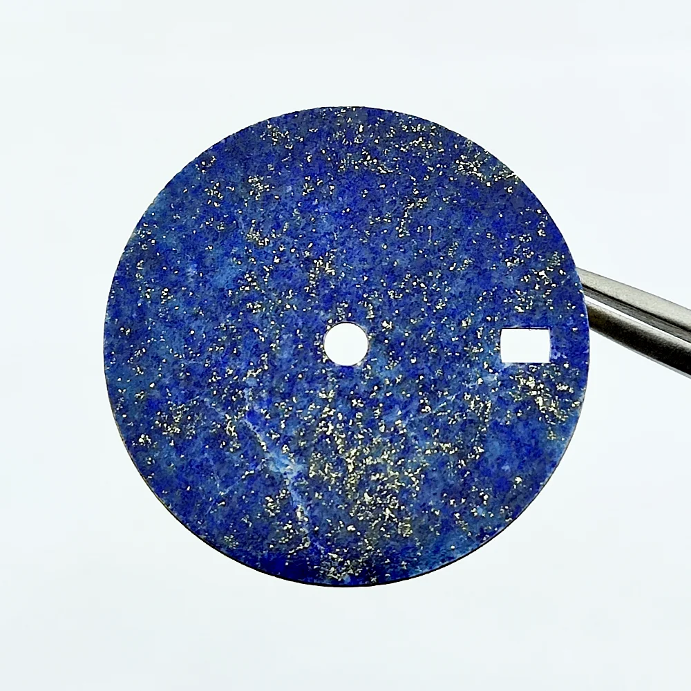 Lapis lazuli raw stone dial natural mineral slice dial NH35 watch dial 28.5mm dial luxury men's watch dial