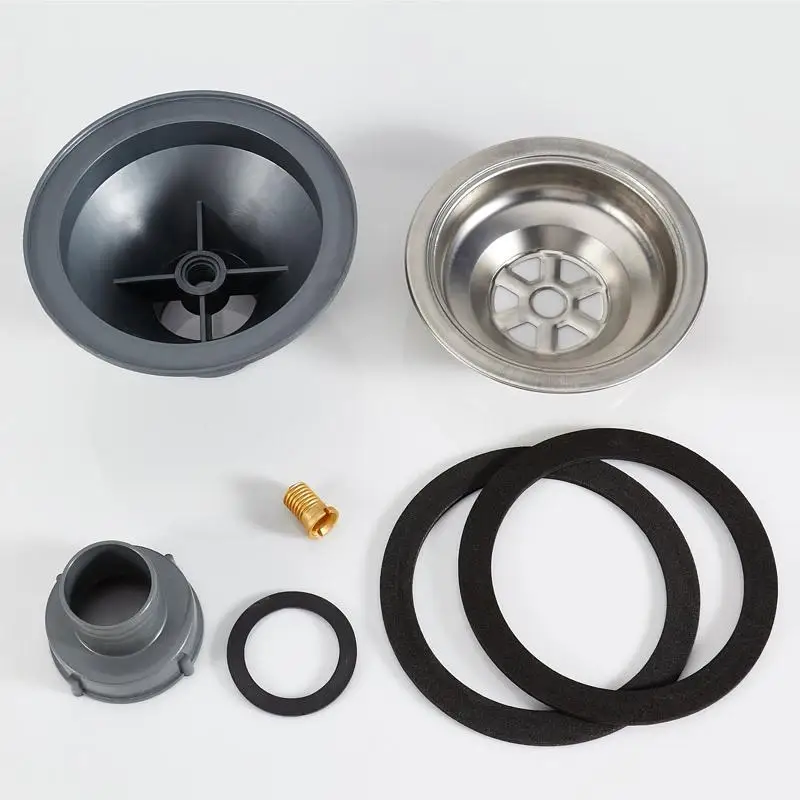 Sink Drain Strainer Kit 1 Set Corrosion Proof Easy to Mount for Home Kitchen Bathroom Plumbing Repair Parts