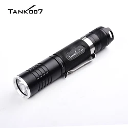 TANK007 K9 Outdoor Mini Flashlight  200M 800LM Straight Shape PortableFive-speed Light Mode Anti-slip High PowerTorch