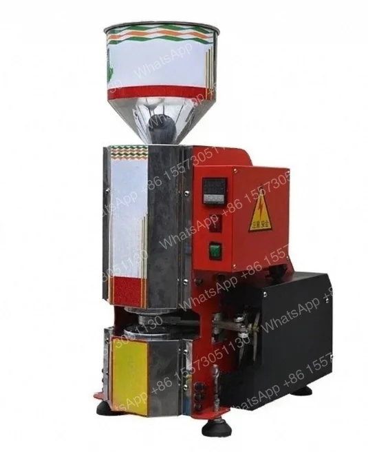 1200W Electric Rice Cake Popping Making Machine Automatic Popped Puffing Rice Cake Maker Rice Cracker Forming Machine