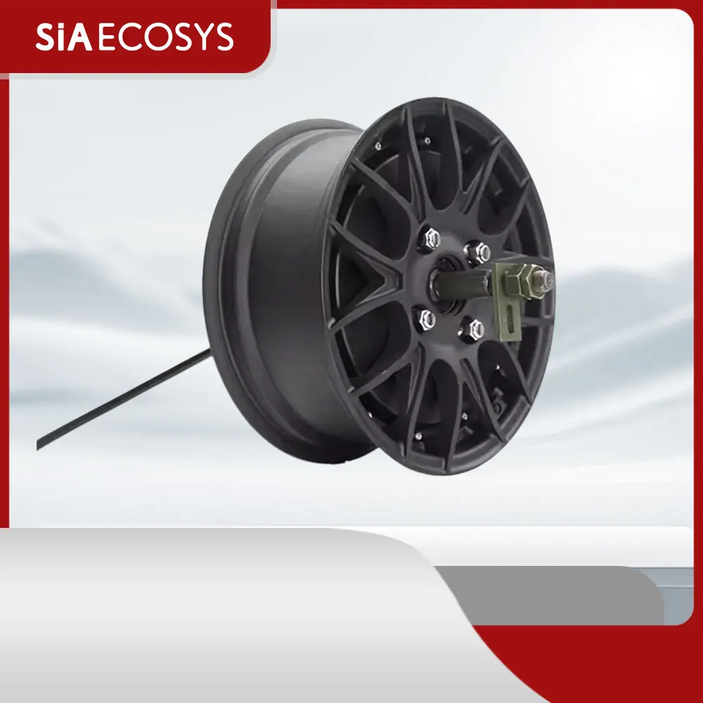 QS 14inch Wide Tire Detachable 3000W 40h V1 260 Electric BLDC Wheel Hub dual shaft Motor