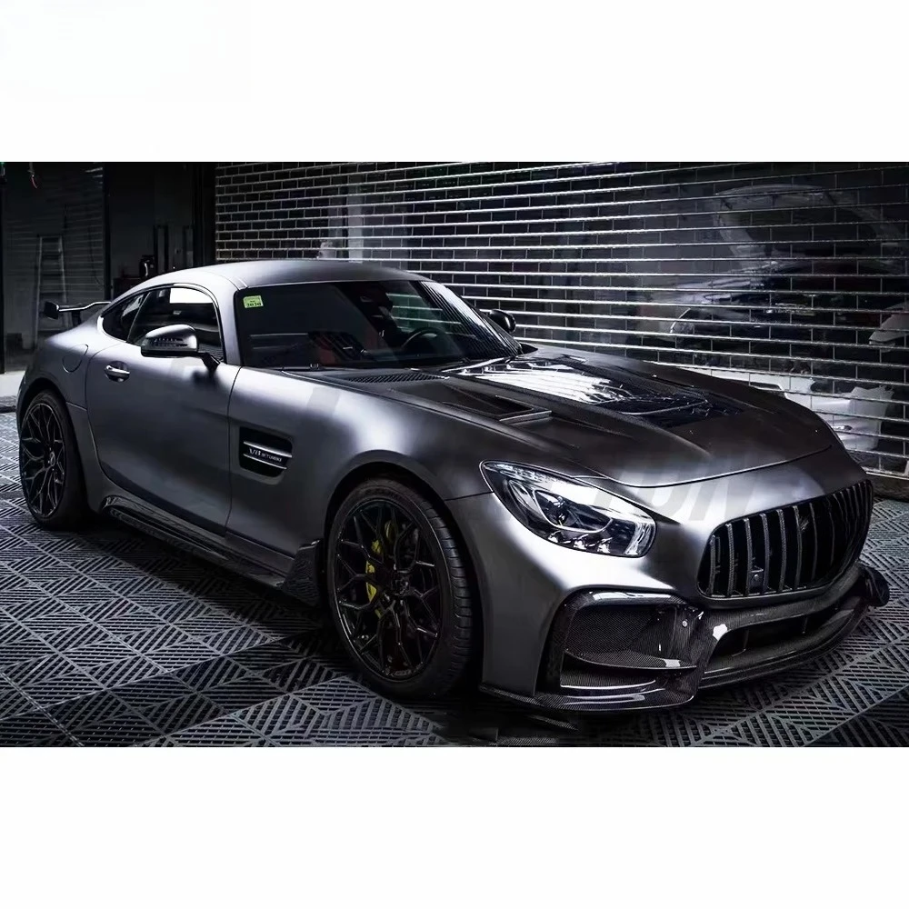 Partial Carbon Fiber Front Bumper Assemble for GT GTS Body Kit