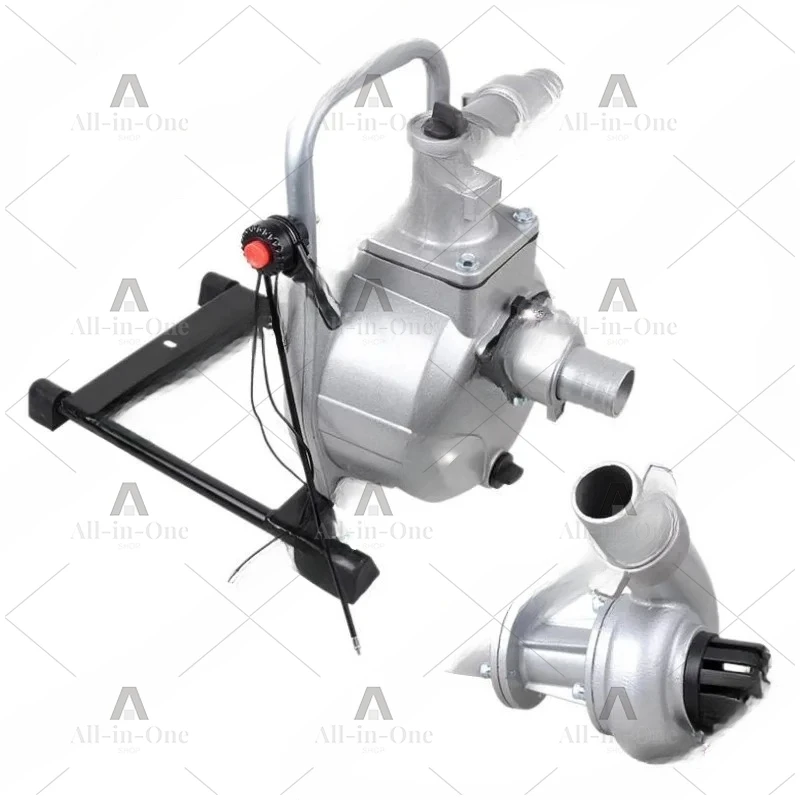 1-inch/1.5-inch Lawn Mower Water Pump Head Modification Accessories Universal Backpack Aluminum Alloy Water Pump Head