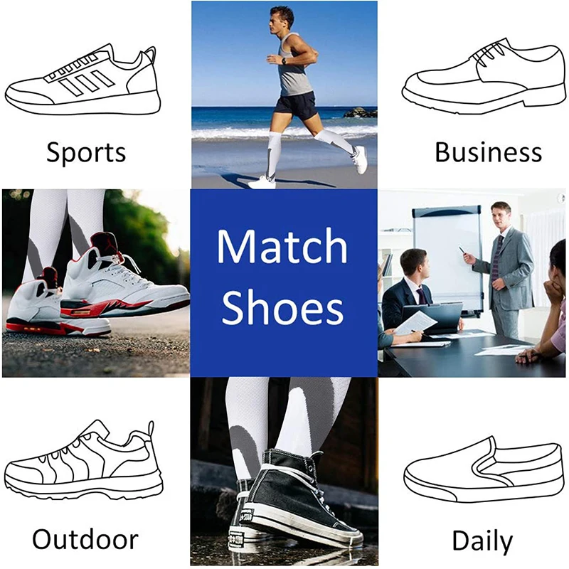 Brothock الطبية الرياضة جوارب ضغط الرجال والنساء 20-30mmhg تشغيل ممرضة الجوارب ل الدوالي تشغيل الدراجات السفر الجوارب