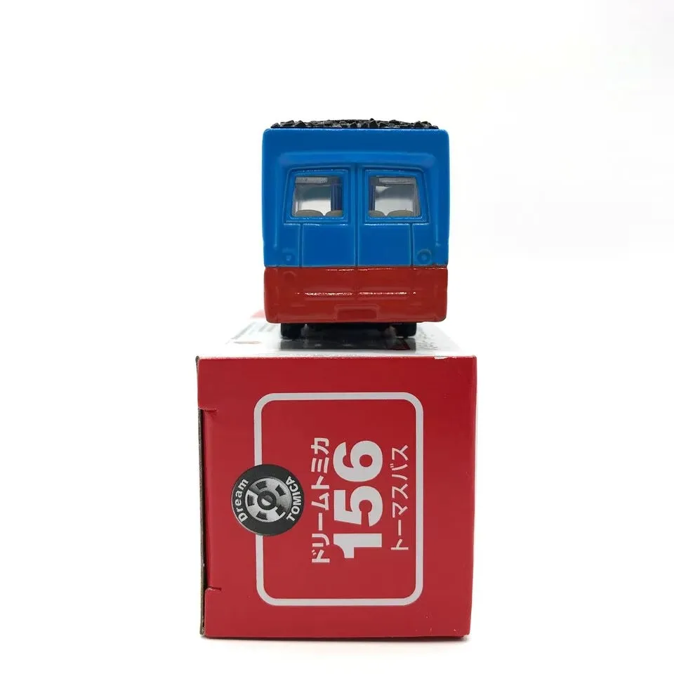 Sonho tomica série thomas bus no 156 mini carro figura modelo clássico animação periférica limitada colecionável meninos brinquedos crianças presente