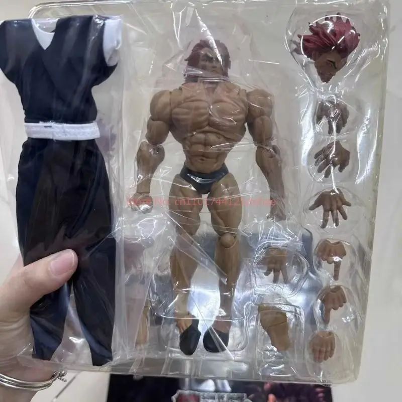 Storm Toys 1/12 Baki Hanma Vanma Yujiro, figurine d'action en tissu véritable, modèle de collection articulé pour adultes
