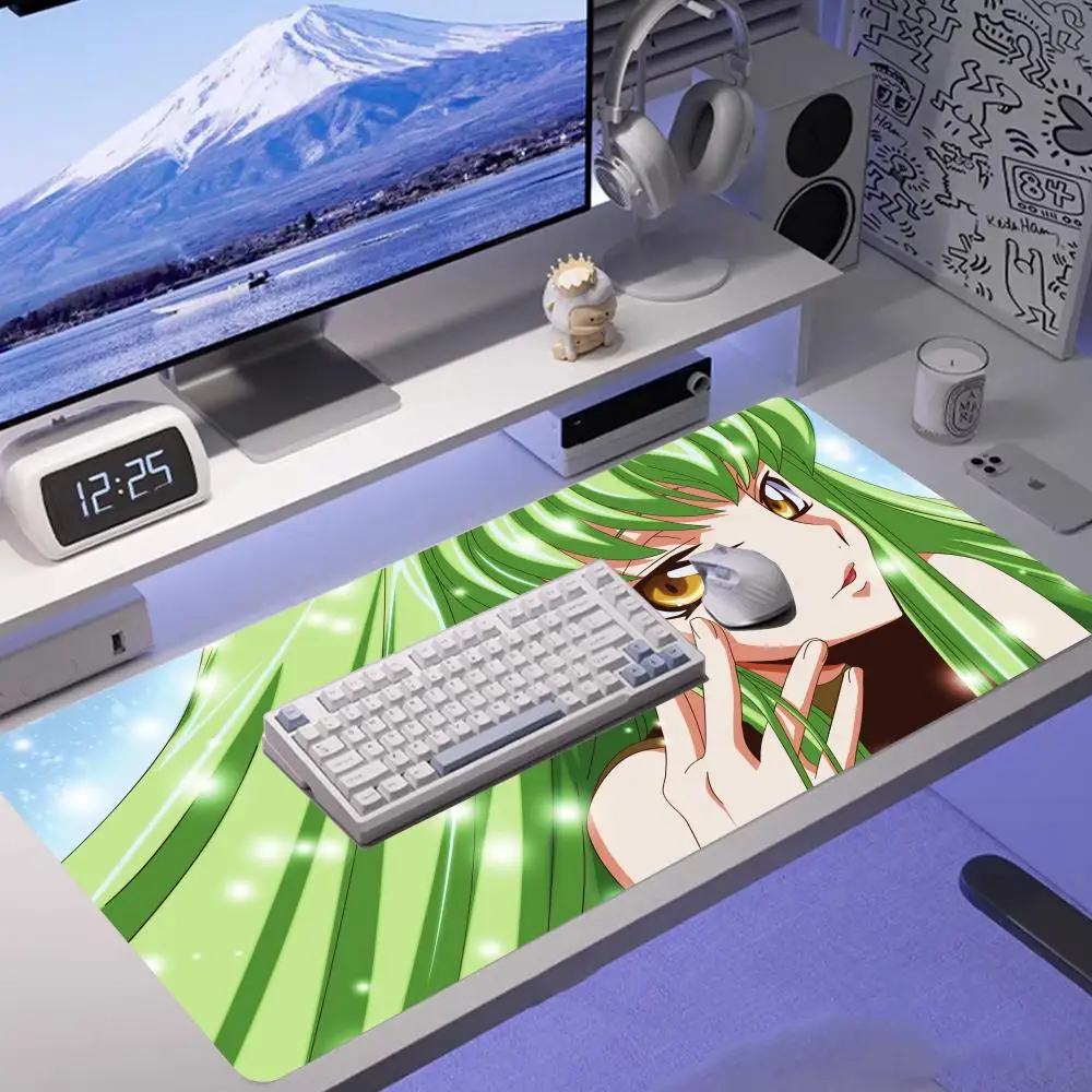 Anime C-Code G-Geass Mouse Pad Game HD Mouse Pad Pad Extended Gaming Keyboard  Large Mouse Pad 90x40 XXL Gamer Desk Mat HYBXXC
