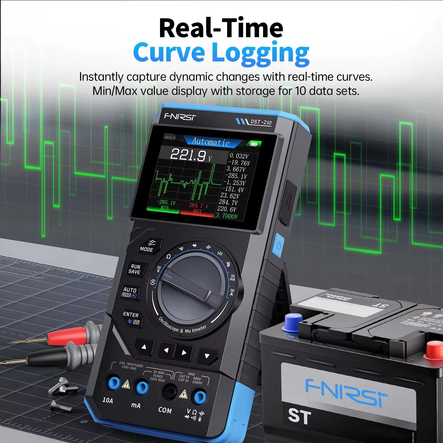 ออสซิลโลสโคปดิจิตอลแบบพกพาขนาด - Oscilloscope Dso Mini บทวิจารณ์และราคา