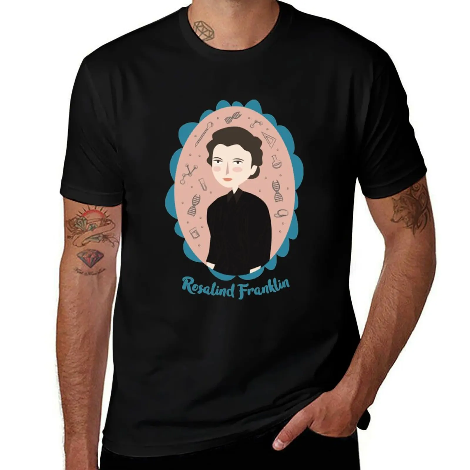 Rosalind Franklin T-Shirt Summer Sports Quick Dry T-Shirt