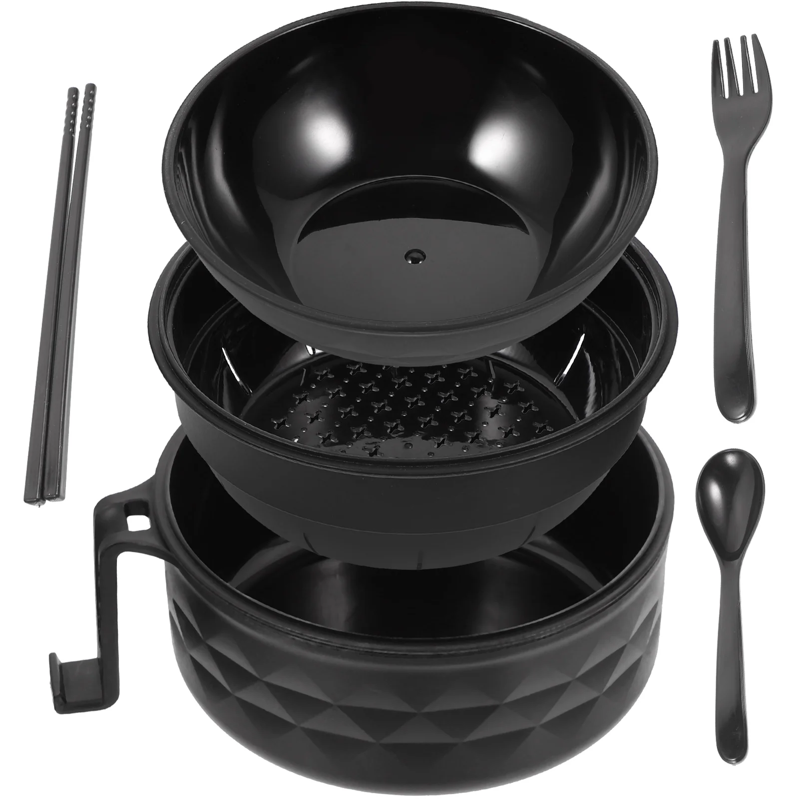 

Food Bowl Household Ramen Kitchen Gadgets Rice Salad Compact Bento Lunch Accessories Easy Clean Hygienic