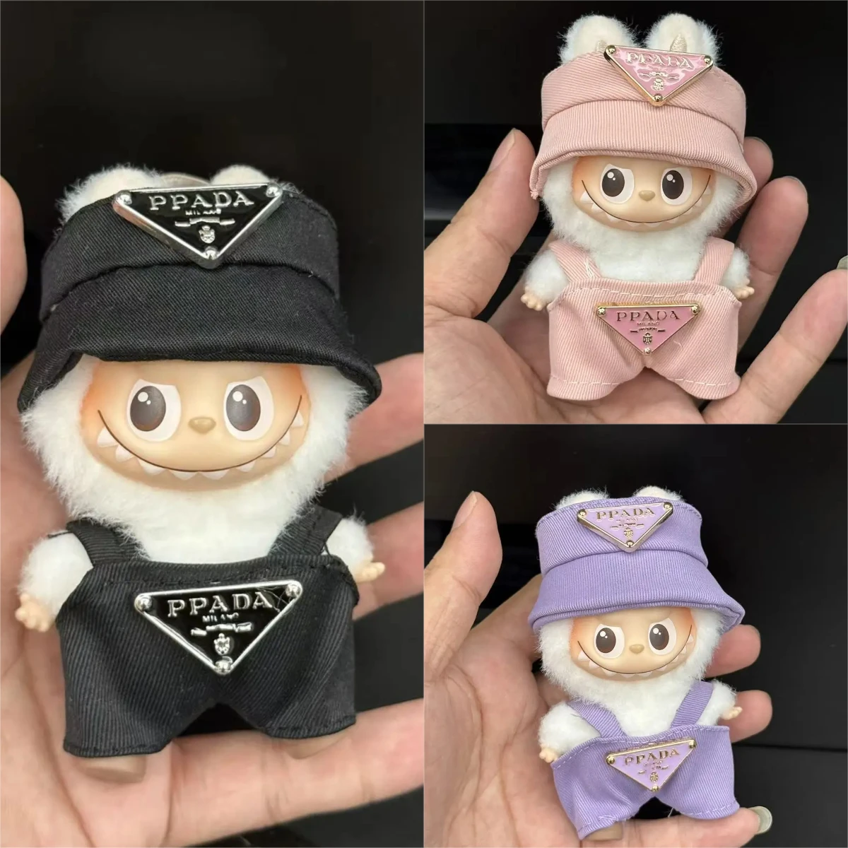 

【Одежда 4,0】Роскошная одежда для мини-кукол Labubu V4 10 см, корейский классический стиль, модная одежда, наряд для кукол Mini Labubu V4, подарок