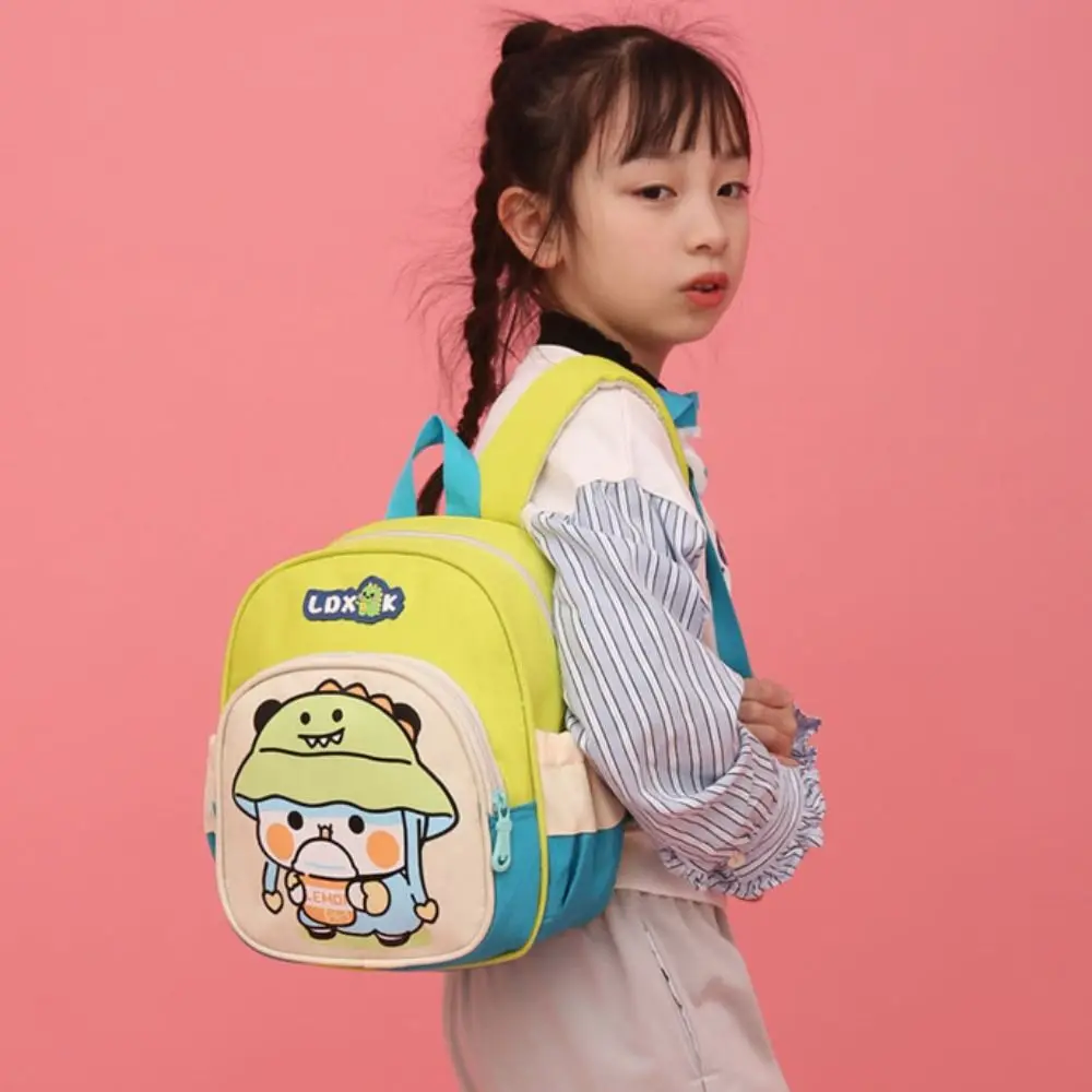 Cute Cartoon Dinosaur Baby Backpacks Wear-resistant Large Capacity Kindergarten Schoolbag Animals Lightweight Toddler Rucksack