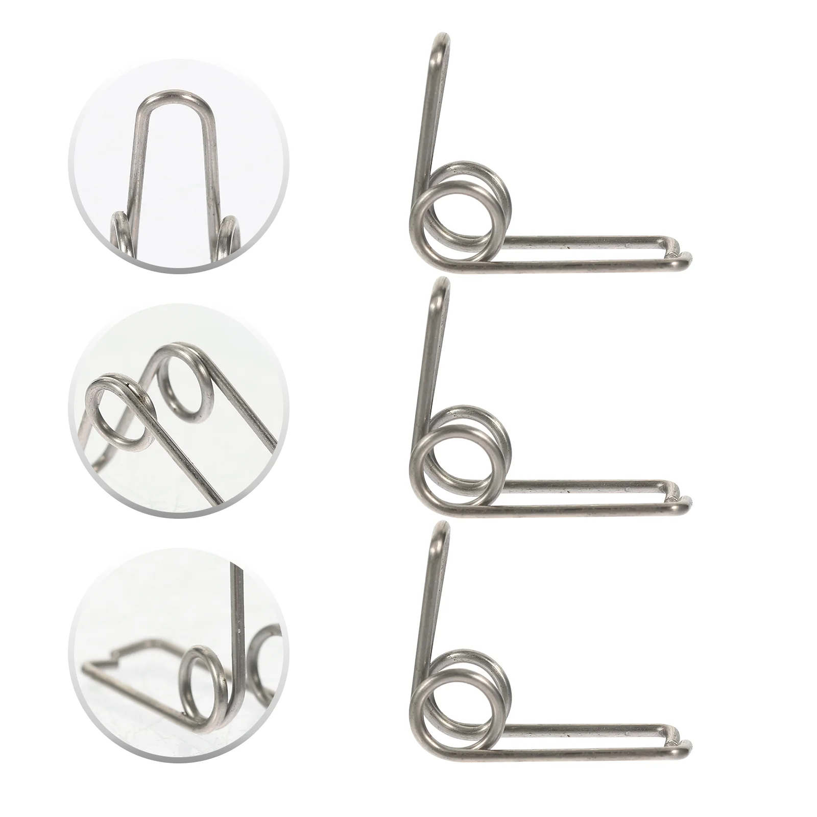 10 Pcs Trumpet Accessories Sprung Draining Springs Horn Type Watergate Key Metal Professional Replacements Supplies