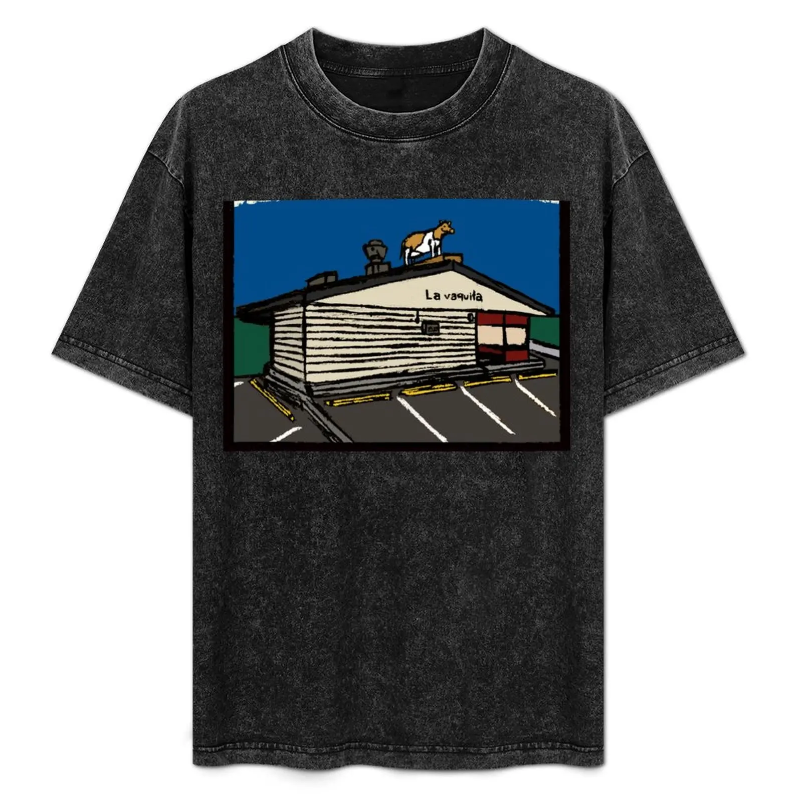 Camiseta La Vaquita Durham, camiseta informal con estampado gráfico para uso diario