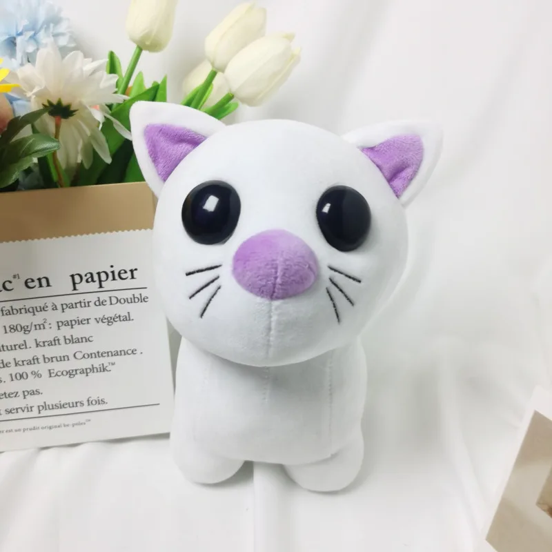 Jouet en peluche Anime doux pour enfants, moi adopté, animal de compagnie, chauve-souris, dragon, ombre, chien, anniversaire, cadeau de Noël