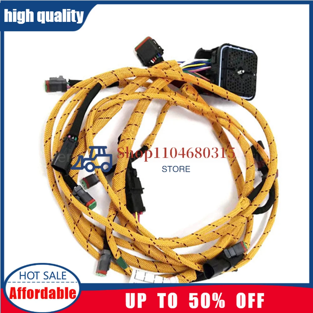 Wiring Harness 354-0049 3540049 Fuel Injector Cable Excavator Parts C15 C18 Engine For 365C 365D 374D 385C 390D