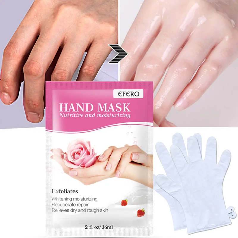 

Exfoliating Hand Facial Mask SPA Pedicure Socks Removing Dead Skin Whitening Hand Exfoliating Anti Cracking Hand Skin Care