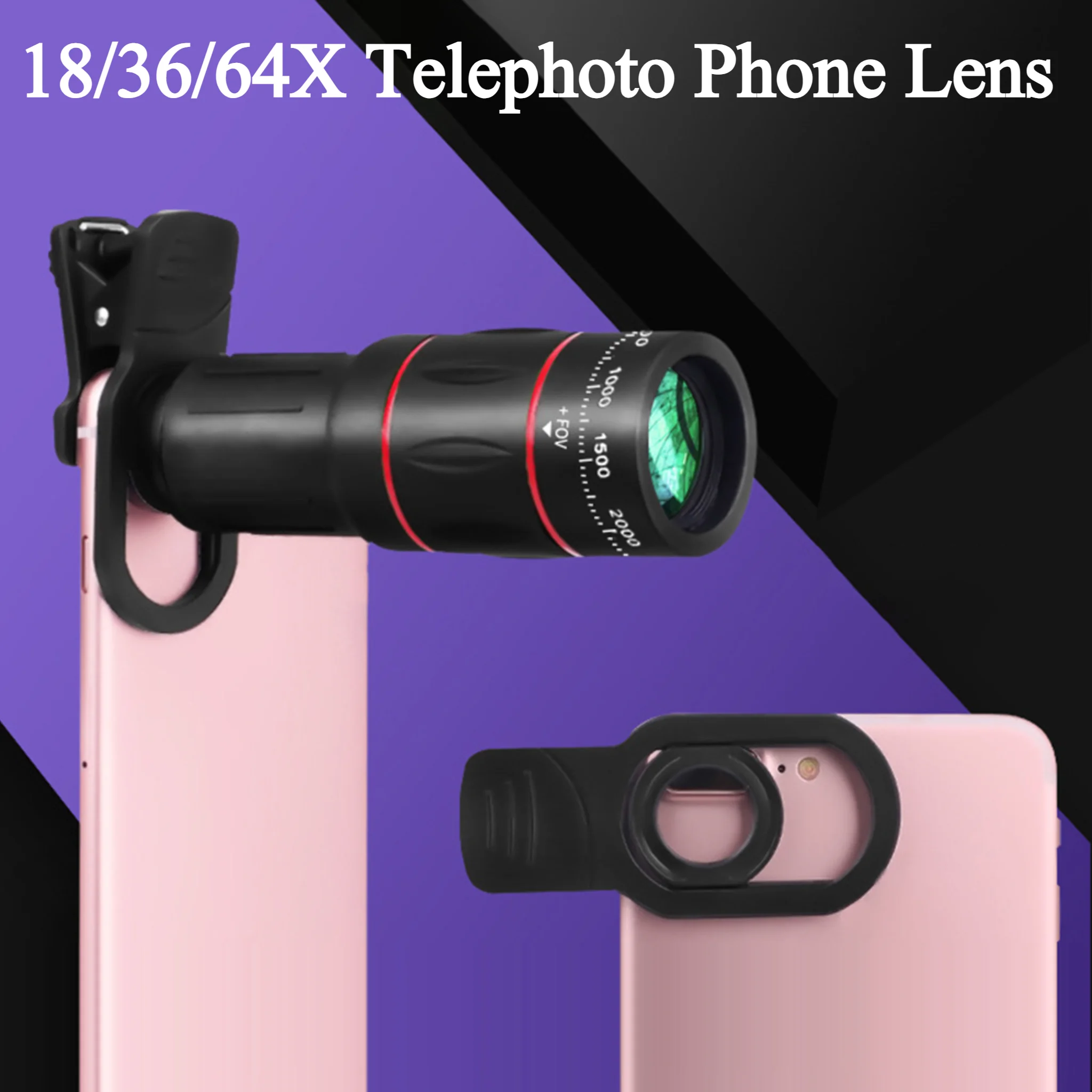 18/36/64X Mobile Phone Camera - Photography Zooming recension och pris