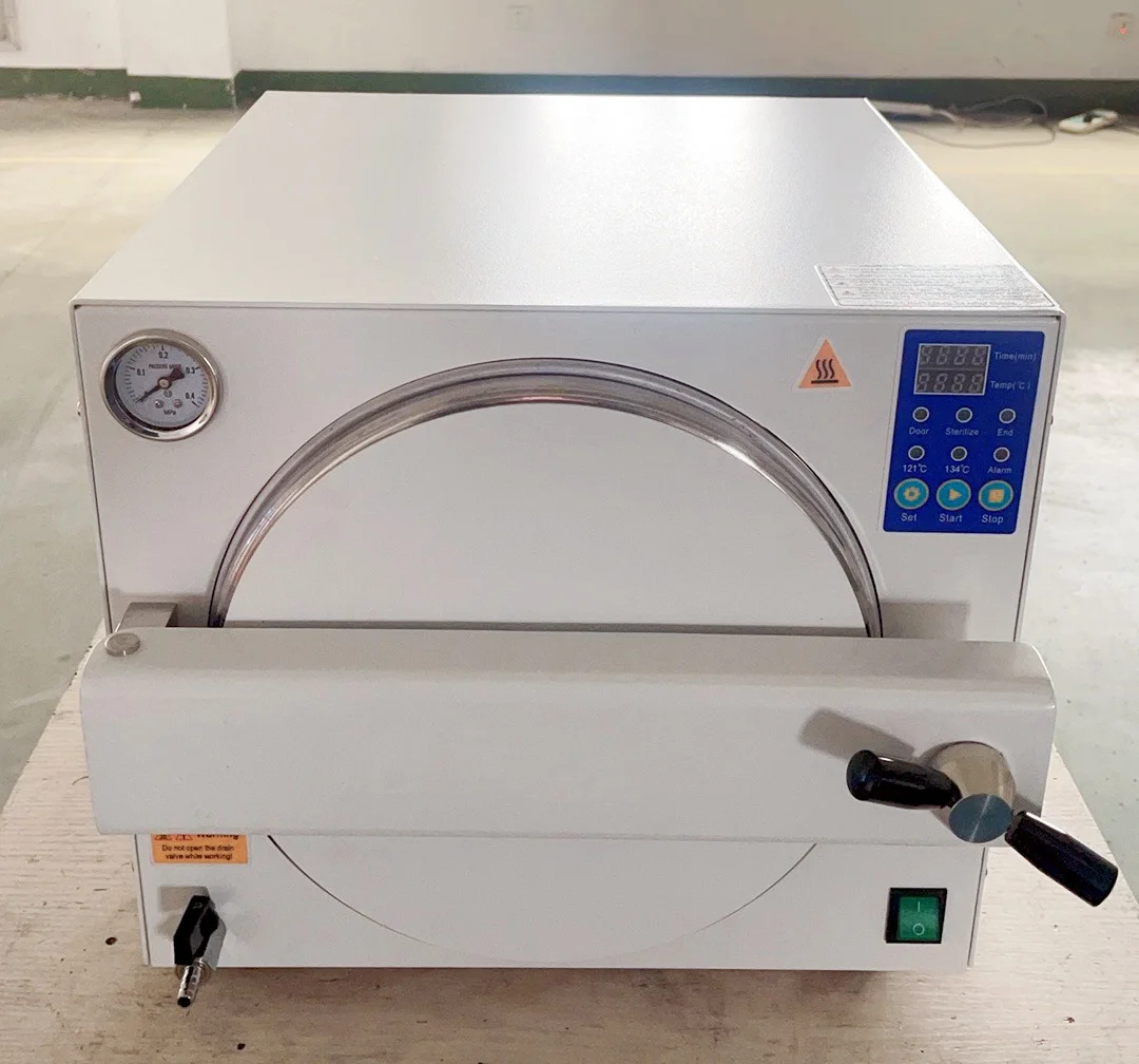 Class N Dental Autoclave 18L 23L Autoclave Steam Sterilizer Machine Table Top Steam Cleaner Autoclave