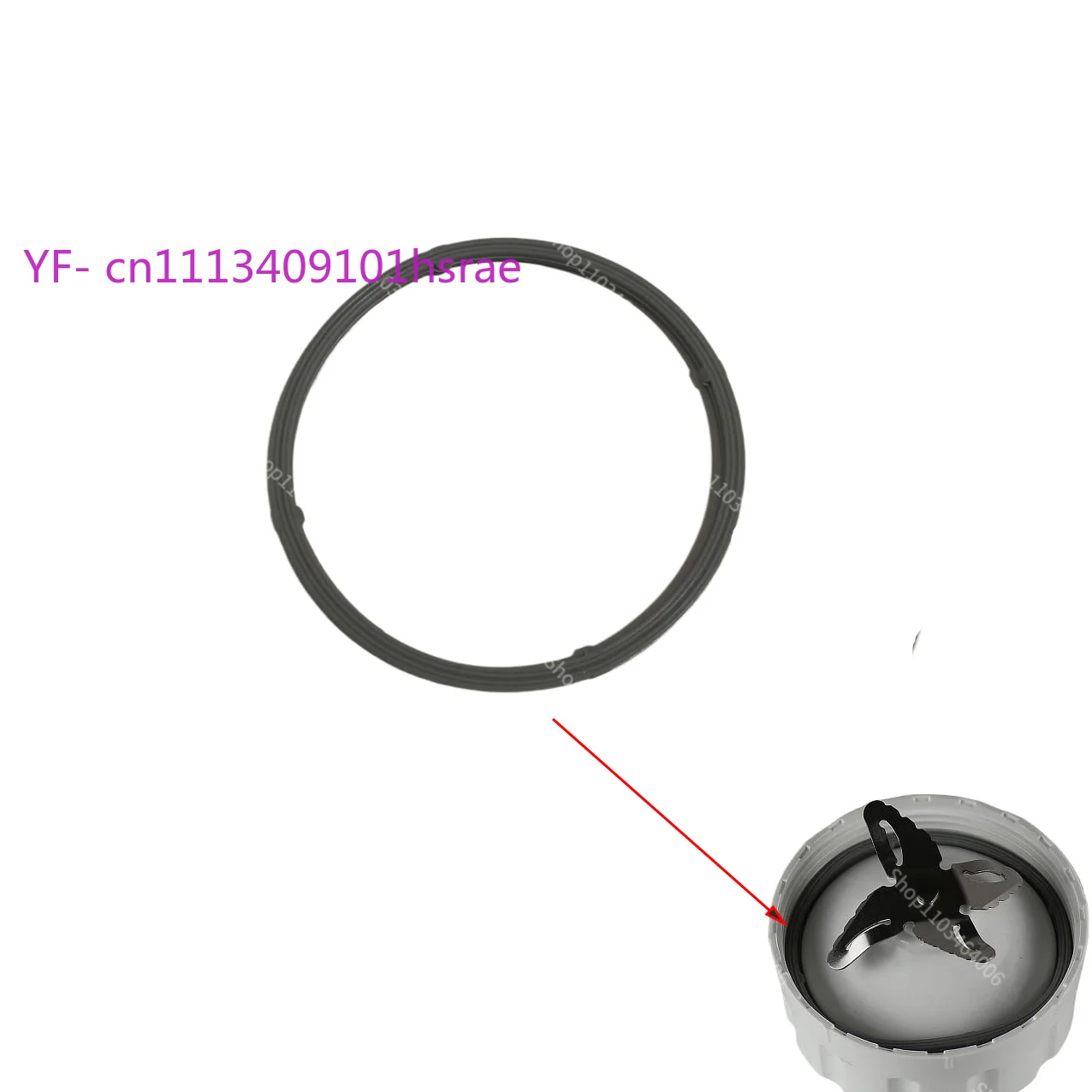 Blender Blade Rubber Seal Gasket Replacement Kit for HR2100 HR2101 HR2104 HR2108 HR2103 HR2114