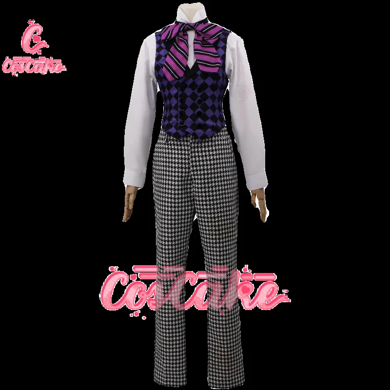 Zwarte Butler Gregory Violet Boarding College Cosplay Kostuum Cos Game Anime Party Uniform Hallowen Spelen Rol Kleding Kleding