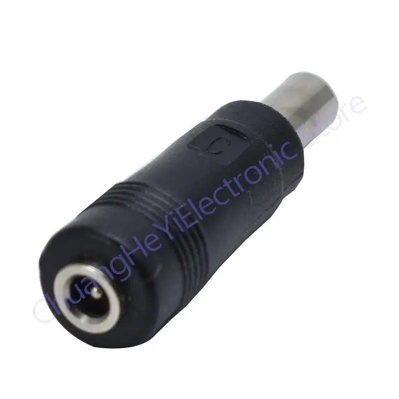 DC Power Adapter Connector Plug DC Conversion Head Jack Male 5.5*2.5mm Turn Socket Female 3.5*1.3mm