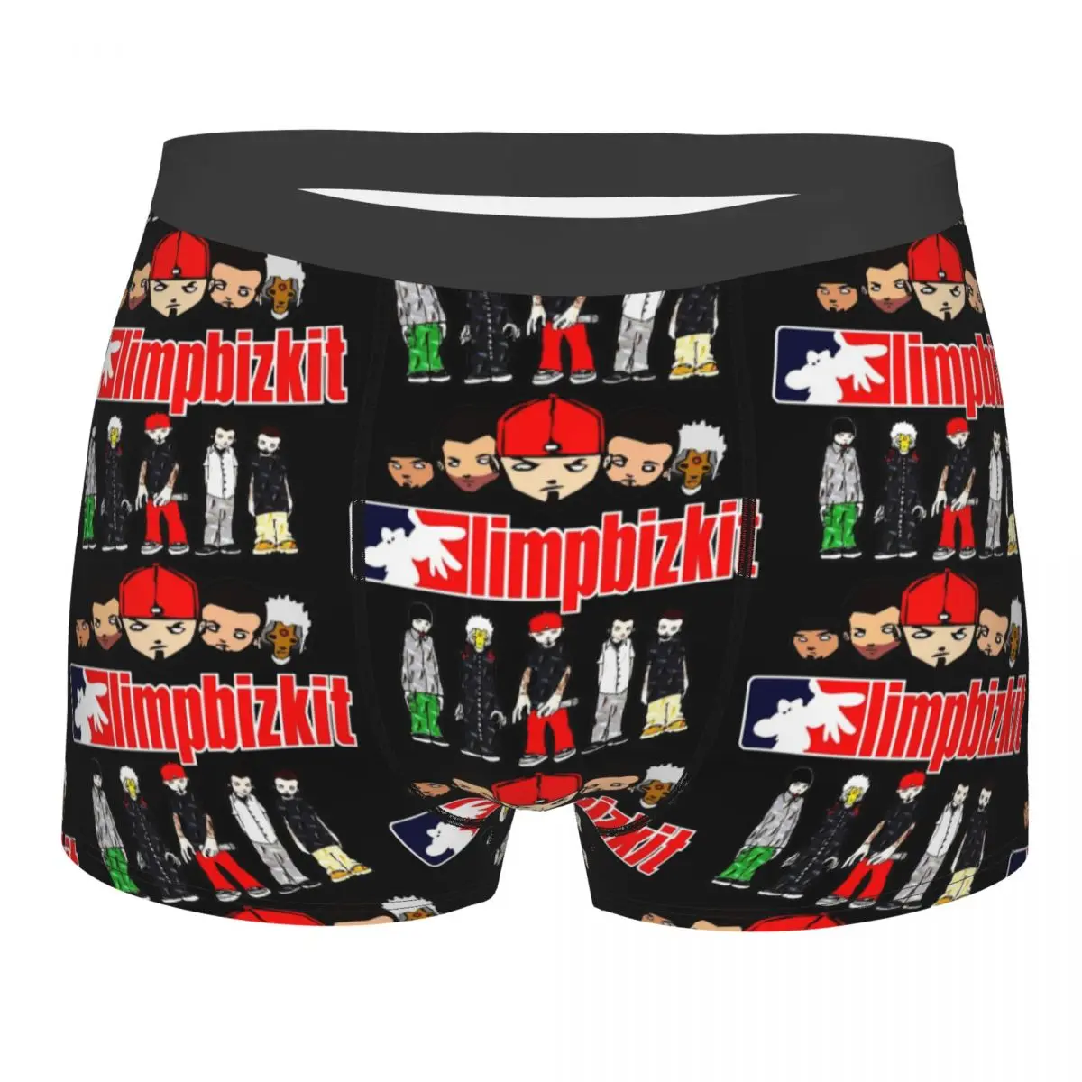 Men Amazing Of Limp Bizkit Underwear Sexy Boxer Shorts Panties Homme Breathable Underpants