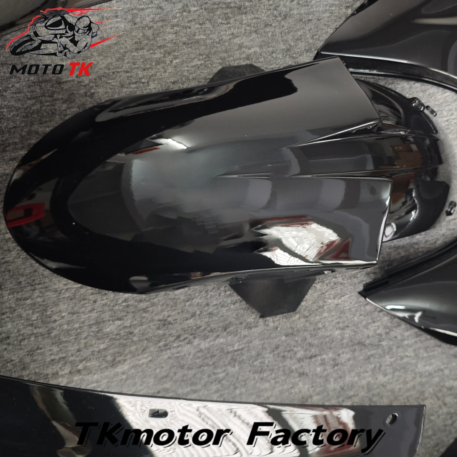 

ABS Motorcycle Fairings Kit for Kawasaki Ninja ZX-10R ZX10R 2006 2007 ZX 10R 06 07 ABS Plastic Black Bodywork Set