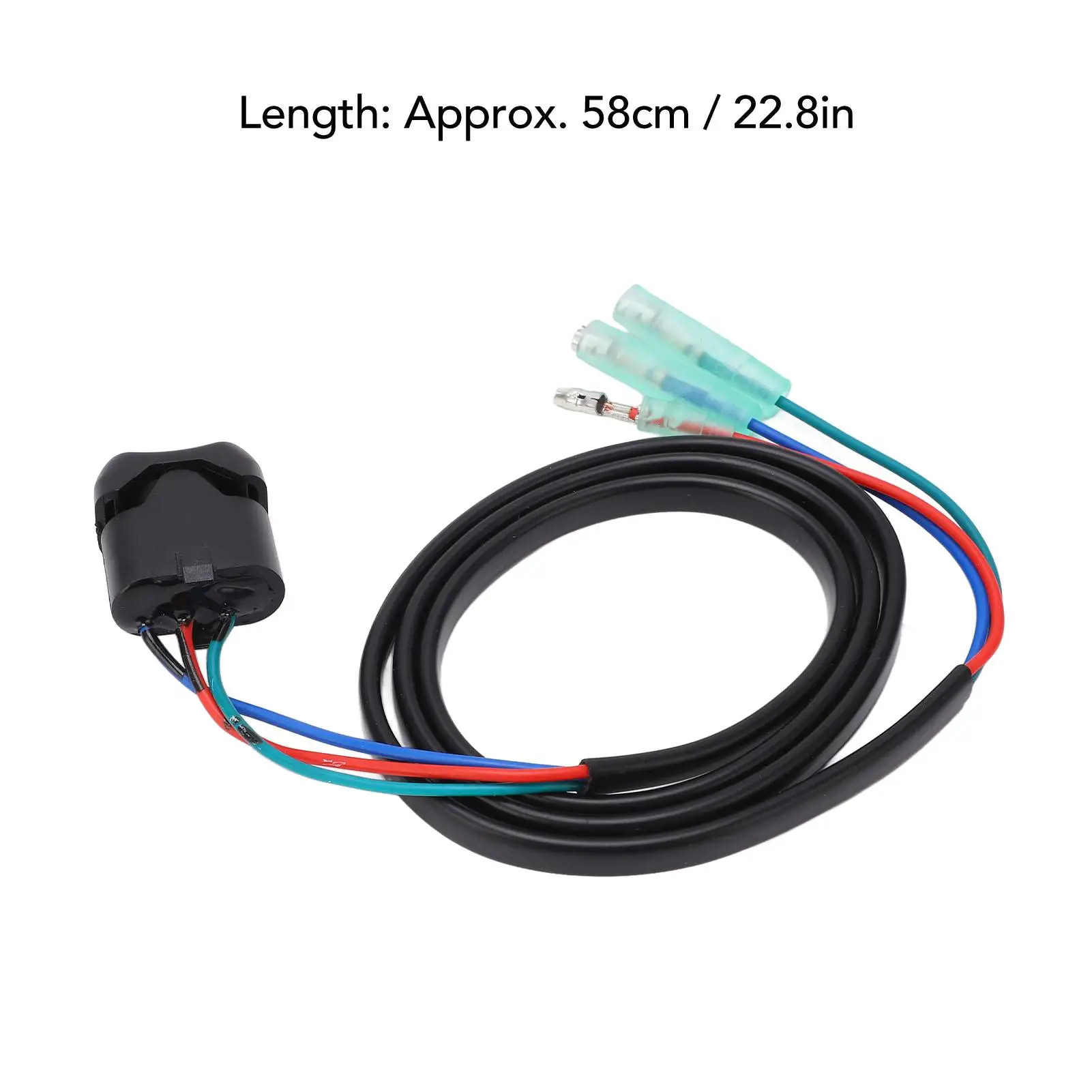 Heatproof ABS Trim Tilt Switch 58cm Length For remote Control Box Wear Resistant & Easy Installation