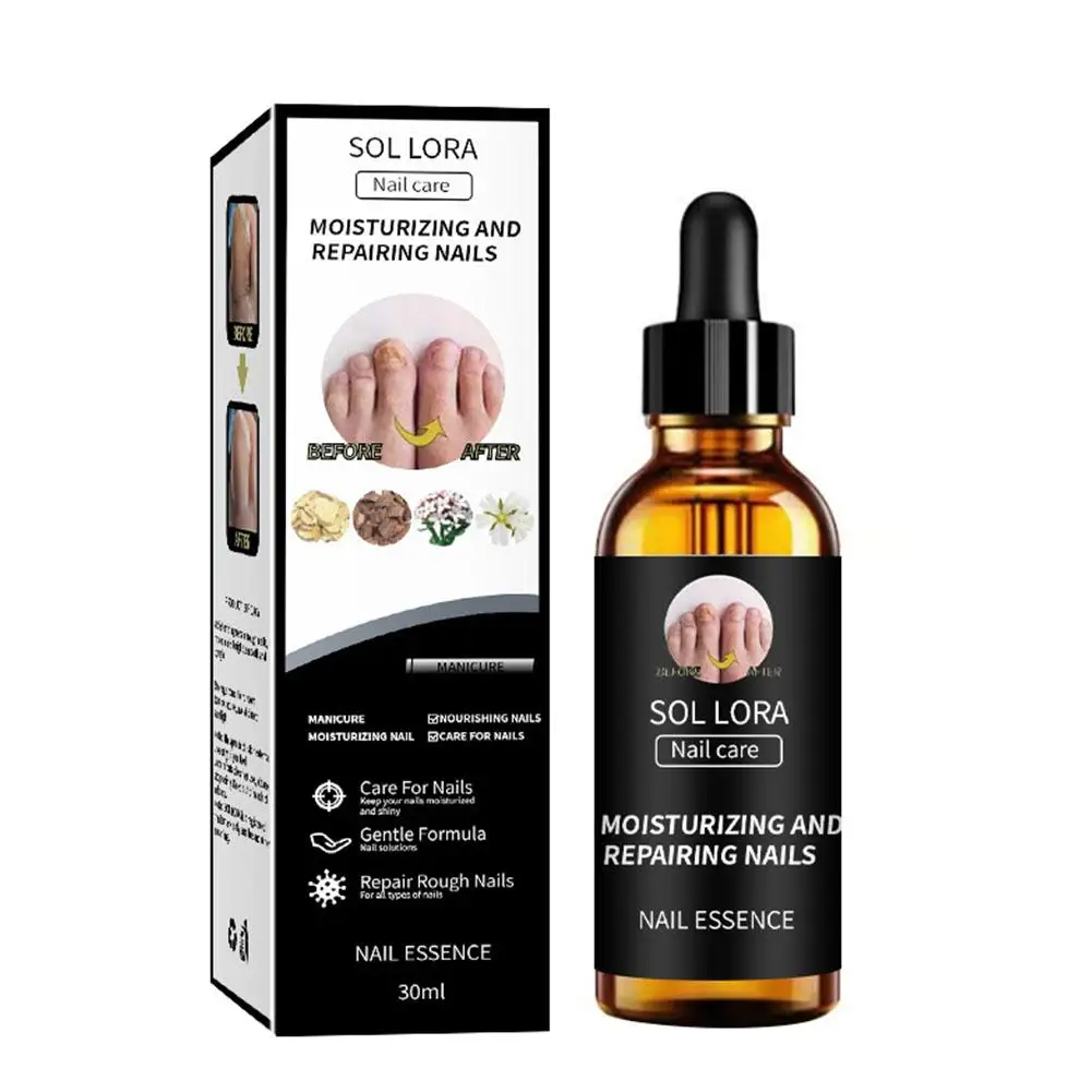 Serum perawatan jamur kuku 30ml, esens krim perbaikan jari kaki, Gel Anti penghapus kuku L1l8