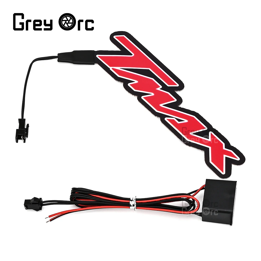 

Motorcycle Fairing Kit Body Side Stickers Badge Cold Light For YAMAHA TMAX 500 530 T-MAX 560 Logo Decal Decoration Lamp Tmax530