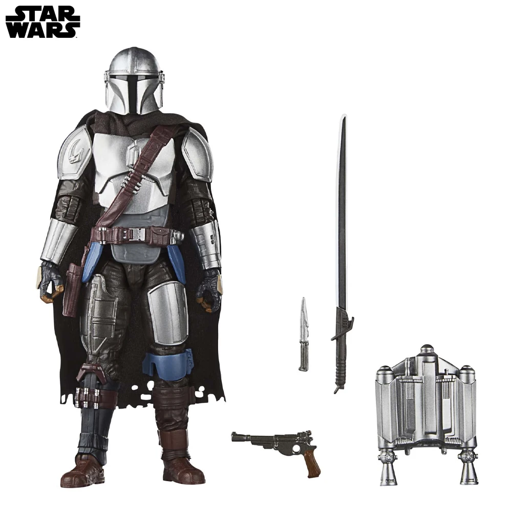 

Star Wars The Black Series The Mandalorian (Glavis Ringworld), The Book of Boba Fett 6-Inch Collectible Action Figures