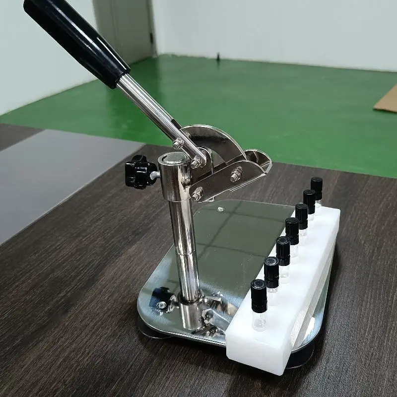 Capping Machine Packing Machines Packaging Equipment 2-10ml Perfume Vial Capper Stainless Steel Dispensing Sealing Tool