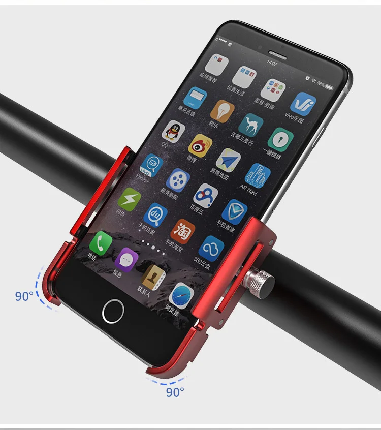 GUB P30 Fahrrad Telefon Halter Einstellbare 360 Grad Fahrrad Telefon Stehen Halterung Reiten Radfahren MTB Radfahren Zubehör GUB G85 P10 g81 – Detail 6