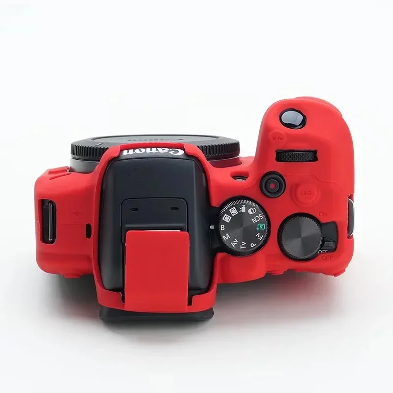 Camera Bag Silicone Armor Skin Case for Canon EOS R10 R7 R6 RP 70D 80D 90D 77D 5D2 5D3 5D4 7D2 7D Mark II 7DII DSLR Rubber Cover